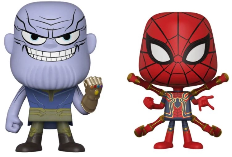 FUNKO ACTION FIGURES FUNKO VYNL MARVEL INFINITY WAR: THANOS E IRON SPIDER